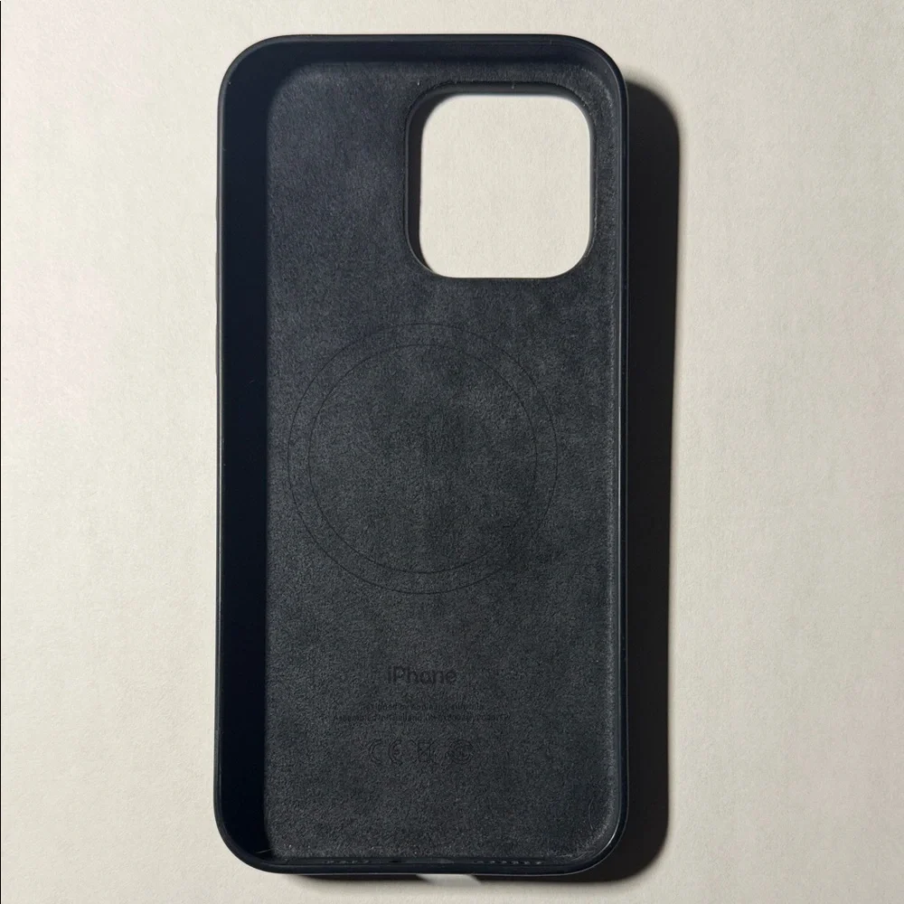 Apple Midnight Silicone iPhone Case